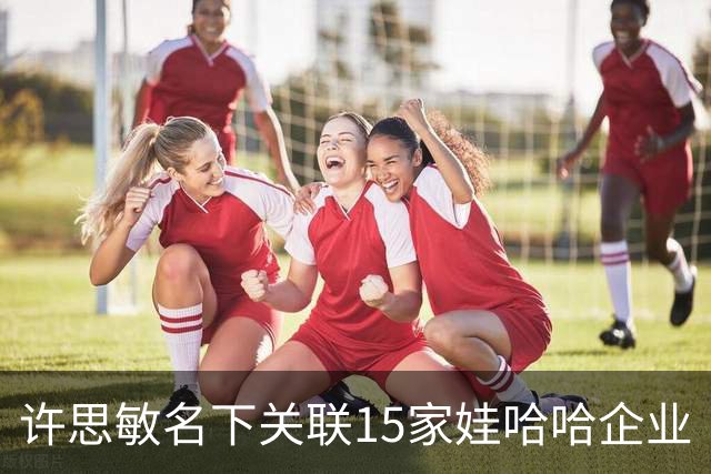 许思敏名下关联15家娃哈哈企业